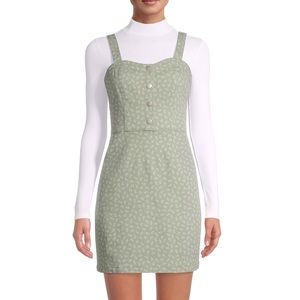 NO BOUNDARIES, JEAN DRESS, XS, FLORAL PRINT